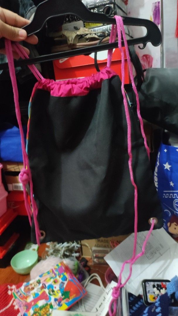 Barbie string bag (Category: Other Babies Going Out Needs) located in Quezon City. Submitted by saffiyanicole23 (Listing ID 1366669436, Image 3). Description: what you see is what you get. location: commonwealth qc mop: gcash/ lalamove abuno service mos: lalamove/grab/spx or jnt express.