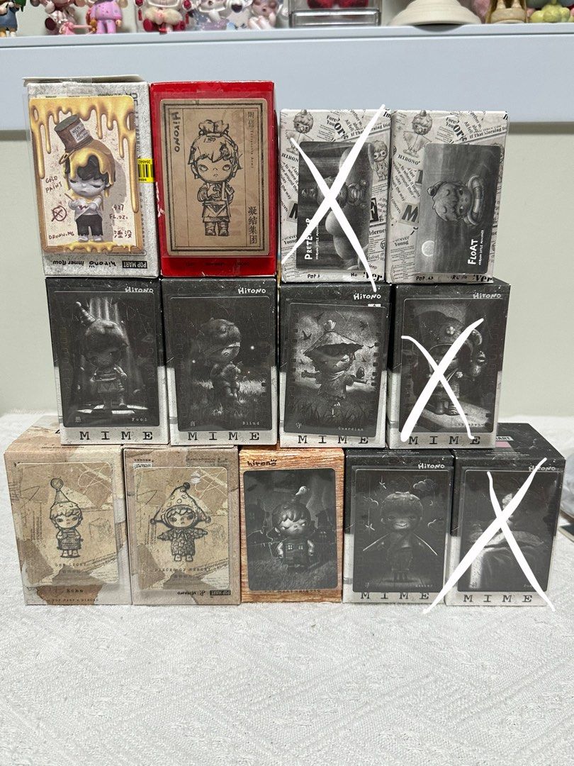 BNIF Hirono Le Petit Prince Clot Reshape Little Mischief Shelter Mime (Category: Toys & Games) located in Singapore. Submitted by valerieeeec (Listing ID 1366627163, Image 1). Description: 100% Authentic. BNIF, opened from bottom to check card. Photo 1: All $12 Photo 2: All $20, each need to be purchased with any from Photo 1 Self collect Raffles Place/Woodlands. Delivery to pay through caroupay. .