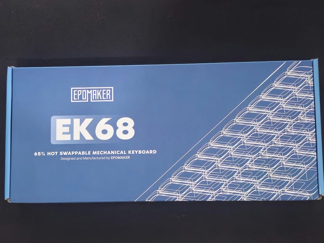 Brand New Epomaker EK68 Keyboard (Category: Computer Keyboard) located in Manila. Submitted by giooooo03 (Listing ID 1366693891, Image 2). Description: Brand New Epomaker EK68 Keyboard | Gateron Pro Yellow Switches | Hot-Swappable | RGB Looking for buttery-smooth keystrokes? This compact beast delivers! Gateron Pro Yellow switches – fast, linear, and satisfying 65% layout with a knob – perfect blend of function & space-saving RGB backlit with cus
