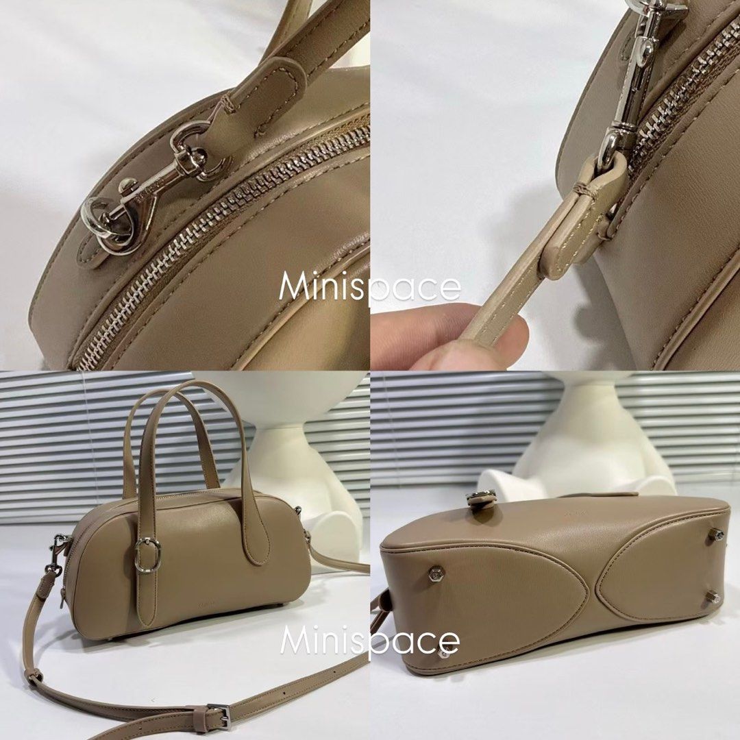 Cafuné SMALL ASRA BOSTON BAG - CLAY cafune-small-asra-boston-bag-