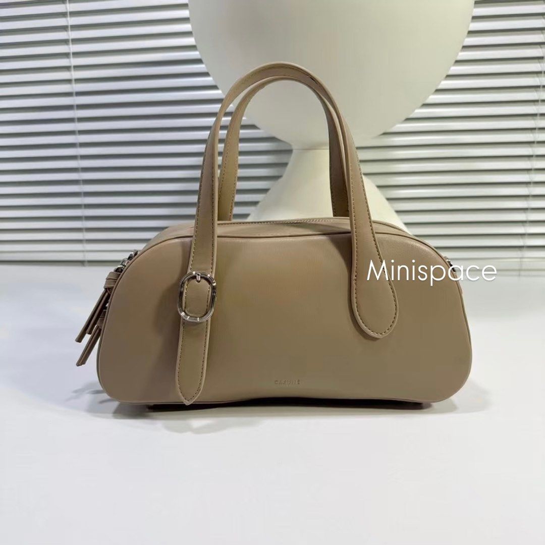 Cafuné SMALL ASRA BOSTON BAG - CLAY cafune-small-asra-boston-bag-