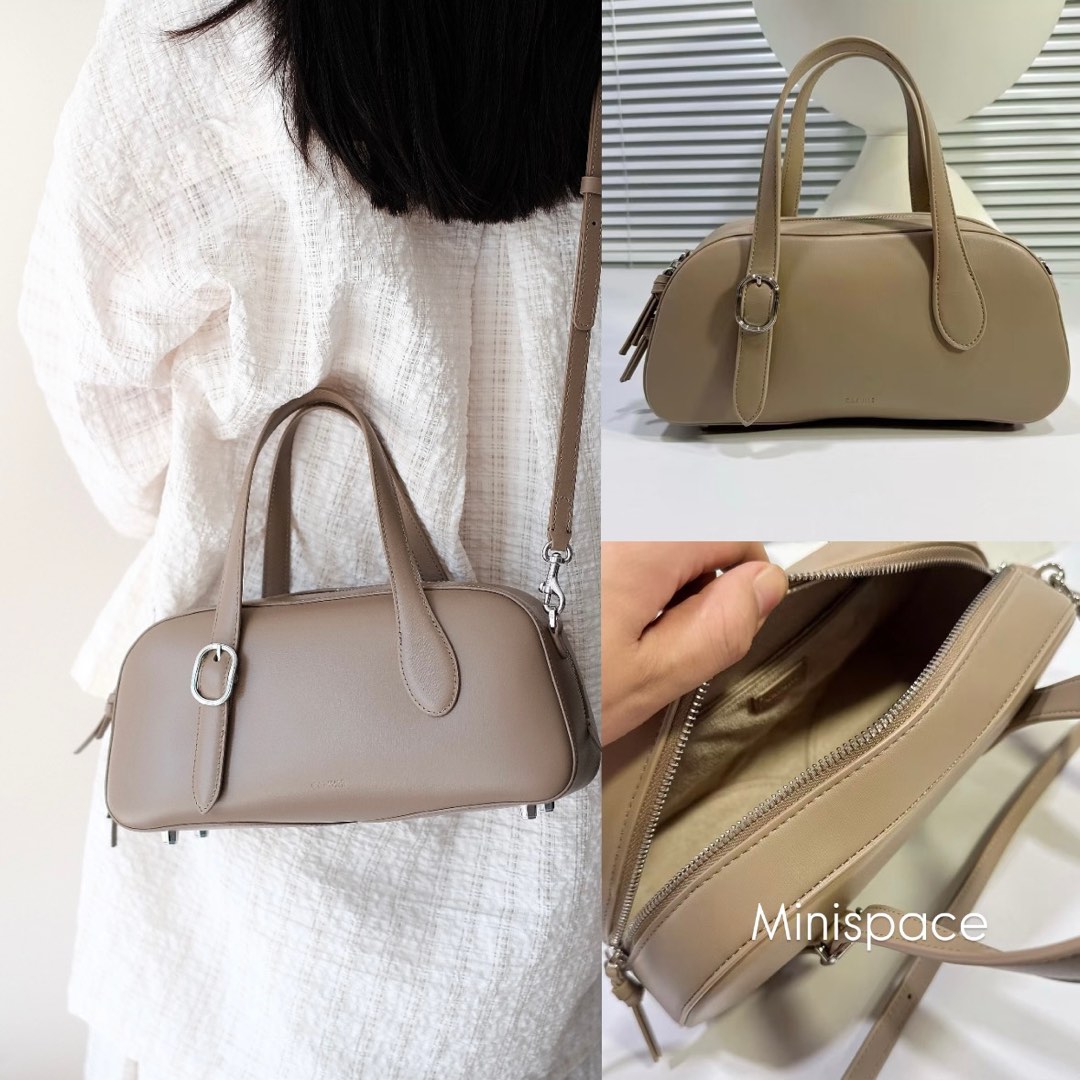 Cafuné SMALL ASRA BOSTON BAG - CLAY cafune_small_asra_boston_bag_c