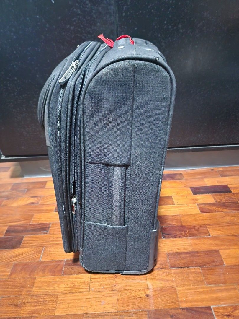 Delsey Luggage Check In (Category: Luggage) located in Paranaque City. Submitted by bluegreen689 (Listing ID 1366588681, Image 3). Description: Delsey Luggage Check In Black Medium 2 wheels RFS: Too many luggages.