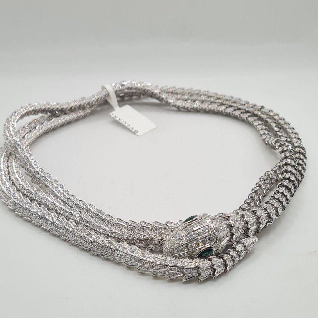 diamond necklace (Category: Necklaces) located in Mandaluyong City. Submitted by kaikhaleb (Listing ID 1366675433, Image 2). Description: 199.2grams 18k gold 38.82ct dia 17” 4 million .