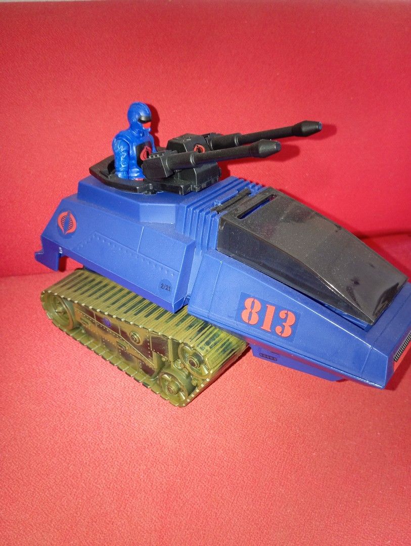 Gi Joe Cobra Hiss 3 (Category: Action & Battle Toys) located in Manila. Submitted by johnhunte48138 (Listing ID 1366608453, Image 1). Description: Complete with box.