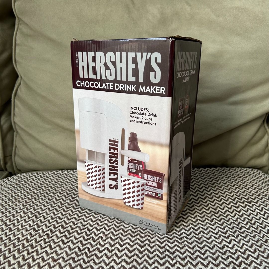 Hershey's Chocolate Drink Maker (Category: Cookware & Accessories) located in Paranaque City. Submitted by wolfhill (Listing ID 1366637168, Image 1). Description: 100% authentic from the USA 100% brand new .