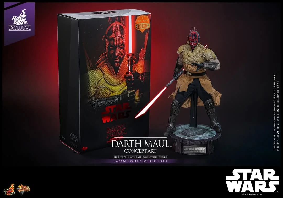 Figurine Hot Toys Darth Maul MMS778 – édition Limitée Star Wars Celebration Japan 2025, Neuve