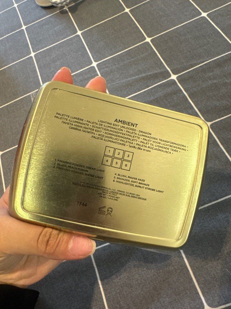 Hourglass dragon palette (Category: Makeup) located in Quezon City. Submitted by destashingmycloset (Listing ID 1366607534, Image 3). Description: .