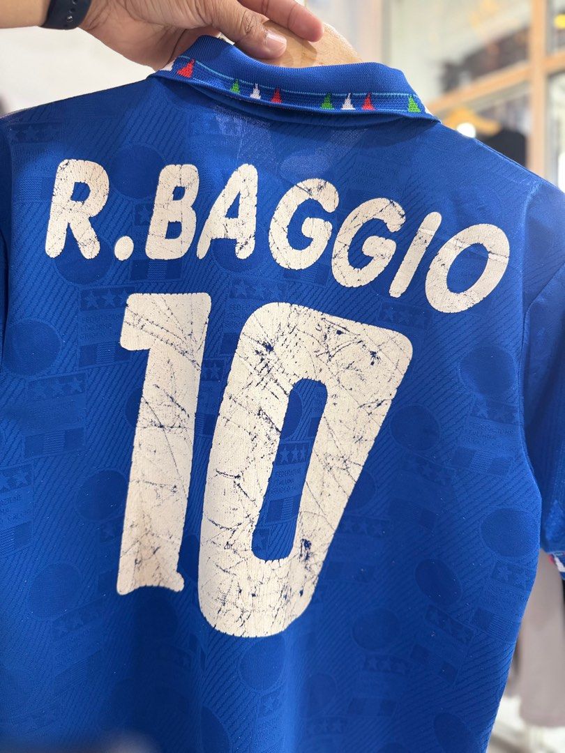 Roberto Baggio Jersey Italy 1994 Shirt Roberto Baggio's 1994 Italy
