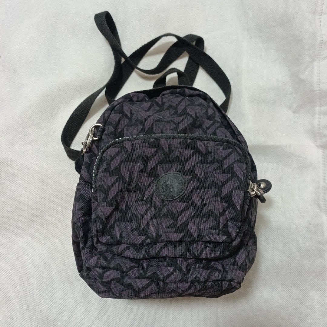 Kipling Mini Backpack (Category: Backpacks) located in Makati City. Submitted by cdiana (Listing ID 1366671602, Image 1). Description: - barely used - comes with Kipling paper bag (will be folded if through J&T Express to save on shipping fee) - actual photos posted - last price posted.