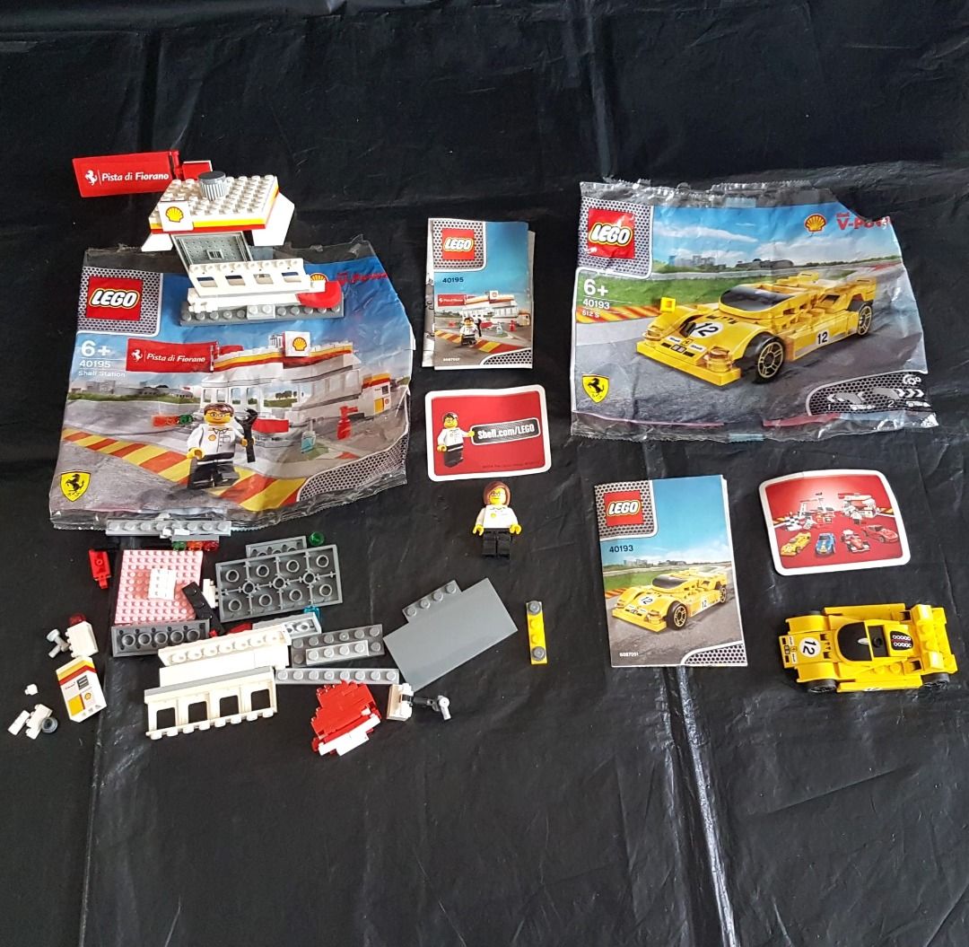 LEGO 40193 Shell V-Power Ferrari 512 & LEGO 40195 Shell V-Power, Shell ...