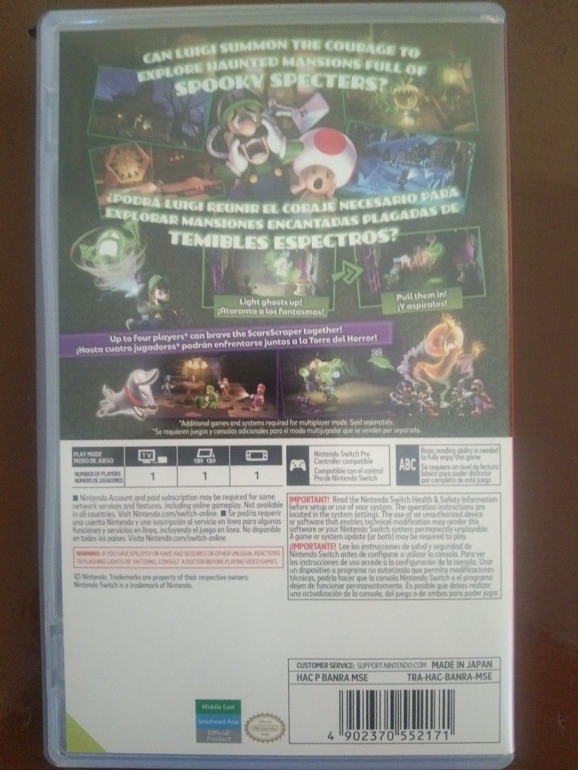 Luigi Mansion 2 for sale (Category: Nintendo) located in Manila. Submitted by gerpee (Listing ID 1366545826, Image 2). Description: Luigi Mansion 2 for sale Almost new Reason for selling: Finished the game.
