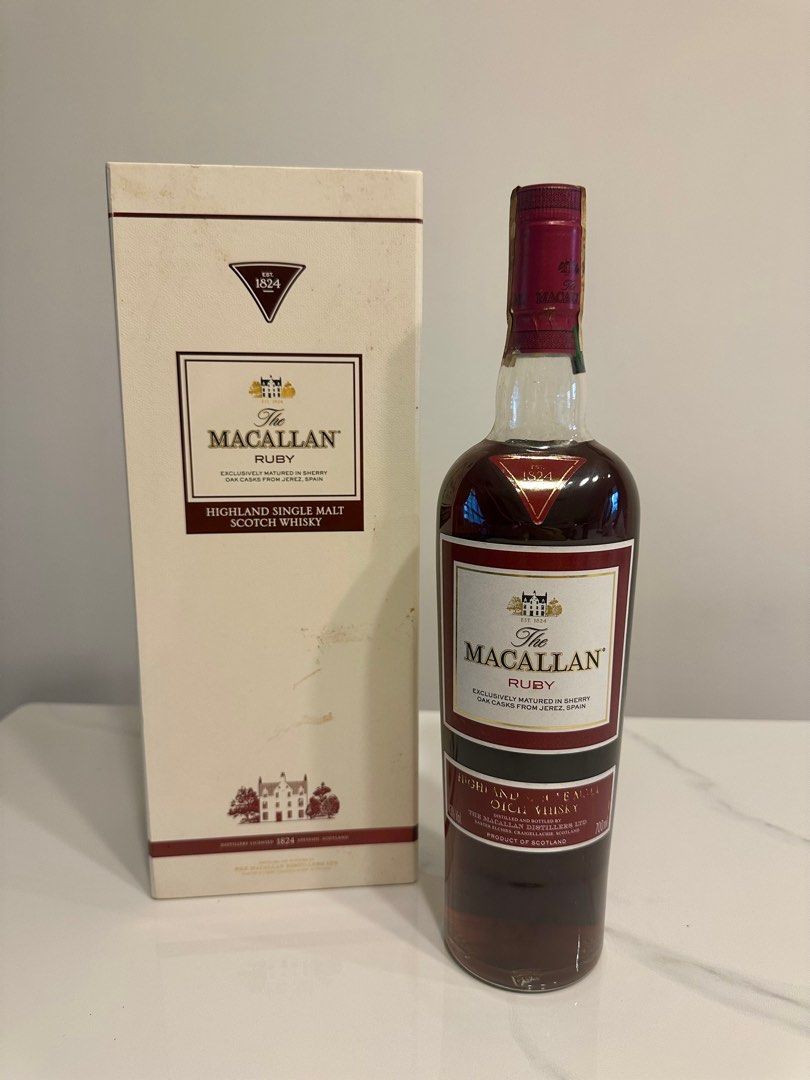 Macallan Ruby (Category: Other Food & Drinks) located in Singapore. Submitted by amandaaawloves (Listing ID 1366626472, Image 1). Description: Macallan Ruby.