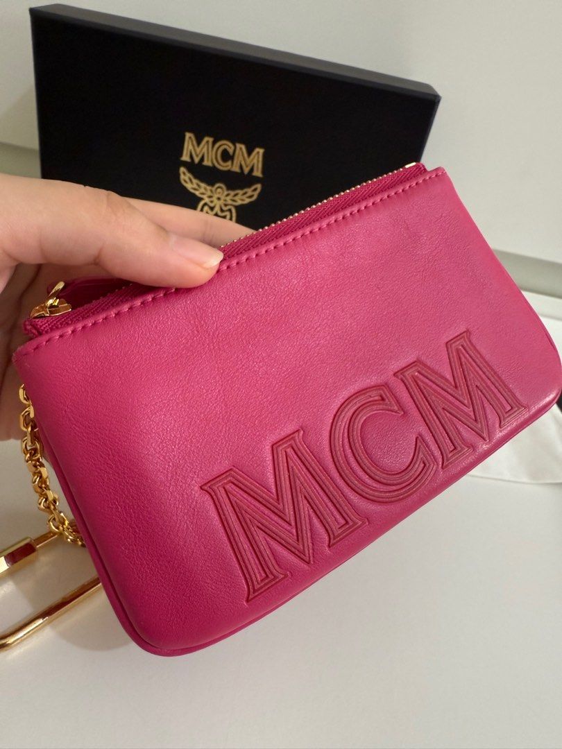 MCM LEATHER KEY POUCH / CARD HOLDER (Category: Luxury Bags & Wallets) located in Las Pinas. Submitted by chrizzellebernardino (Listing ID 1366553209, Image 3). Description: 100% guaranteed authentic JAPAN sourced With box, dustbag and cards.