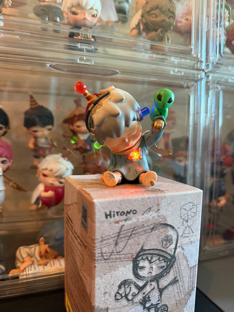 Never Growing Up (SECRET!!!) Hirono Echo Series (Category: Designer & Blind Box Toys) located in Makati City. Submitted by jumbo_rat (Listing ID 1366653561, Image 1). Description: Never Growing Up (HIRONO Echo Series Secret) Brand New / Opened Box with foil Price: ₱9000 Location: The Beacon Residences, Makati Deliveries: Within Metro Manila and Surrounding Provinces via Lalamove/Grab etc. MOP: GCASH/BDO/BPI/METROBANK or Cash.
