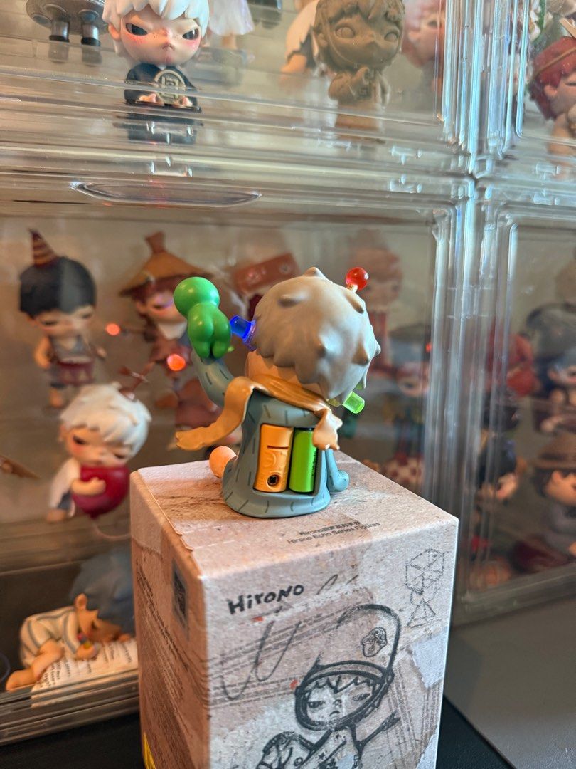 Never Growing Up (SECRET!!!) Hirono Echo Series (Category: Designer & Blind Box Toys) located in Makati City. Submitted by jumbo_rat (Listing ID 1366653561, Image 2). Description: Never Growing Up (HIRONO Echo Series Secret) Brand New / Opened Box with foil Price: ₱9000 Location: The Beacon Residences, Makati Deliveries: Within Metro Manila and Surrounding Provinces via Lalamove/Grab etc. MOP: GCASH/BDO/BPI/METROBANK or Cash.