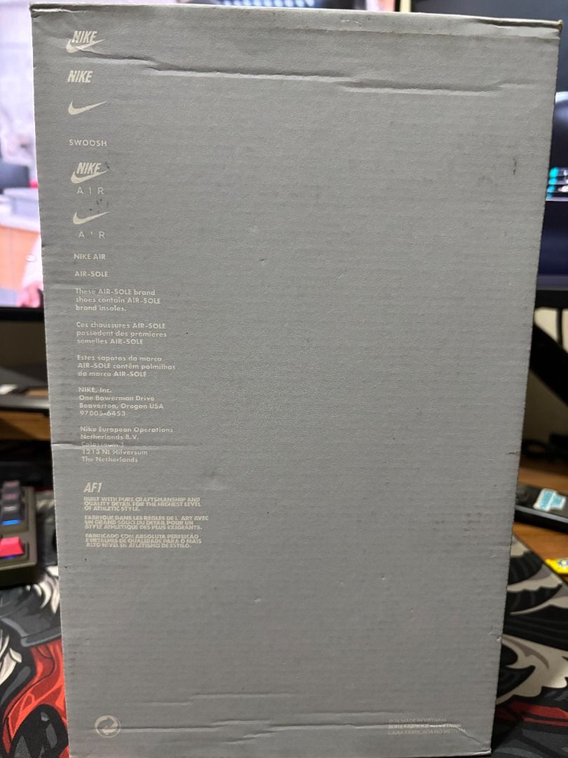 Nike WMNS Air Force 1 07 Triple White (Category: Sneakers) located in Pasay City. Submitted by bs_flatline (Listing ID 1366718963, Image 3). Description: Used once at the Mall. RFS: Do not like the fit.