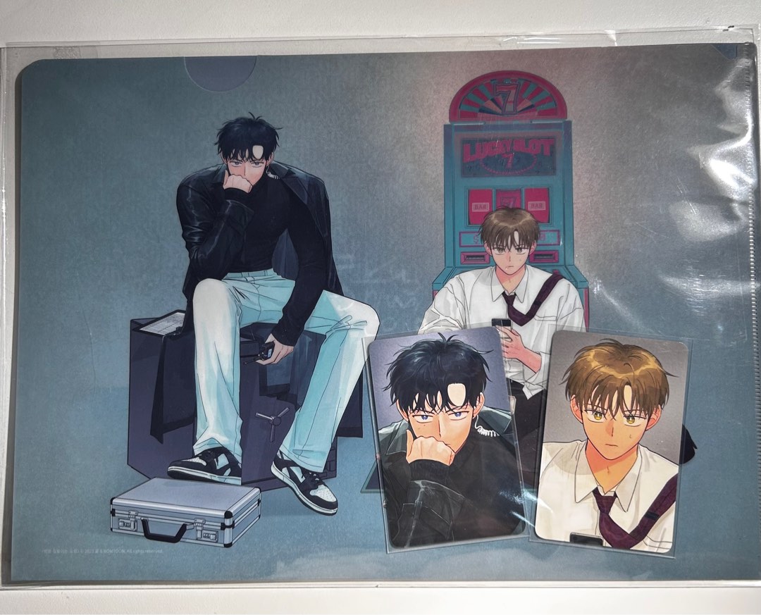 OFFICIAL! (WTS/LFB) korean bl bomtoon ONLY BOMTOON PLUS L folder + pcs ...
