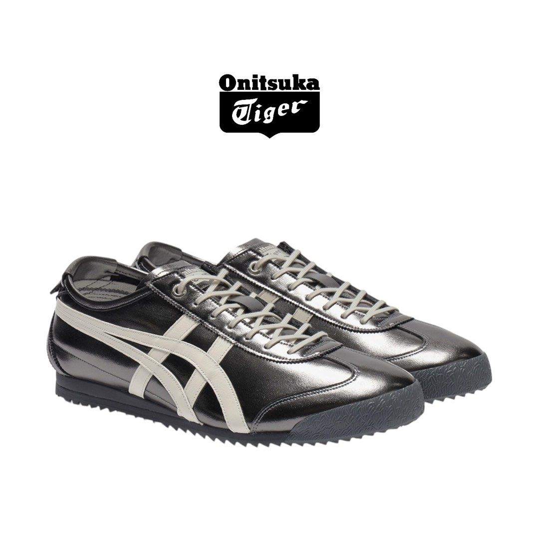 👟Onitsuka Tiger 鬼塚虎MEXICO 66™ SD金屬系列亮面平底運動鞋