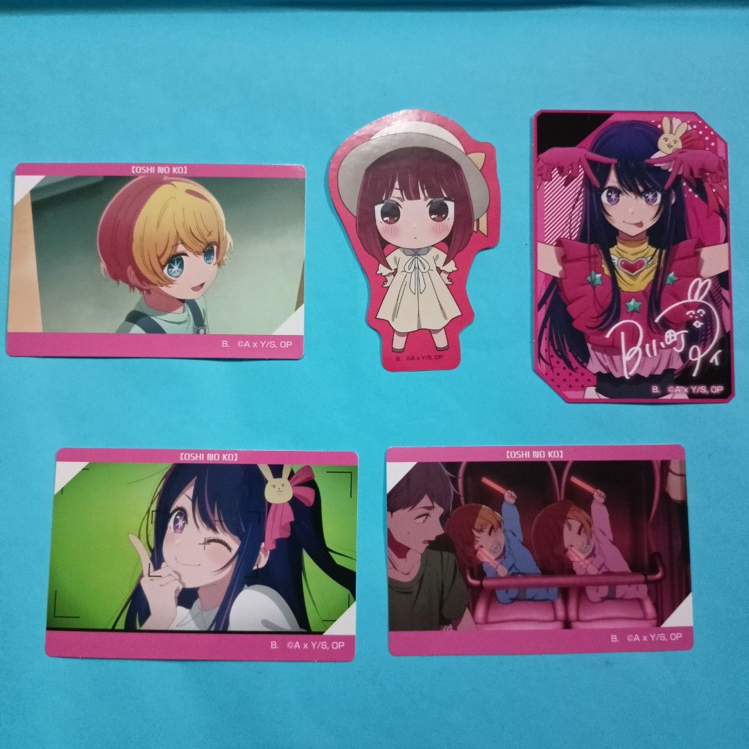 Oshi no Ko Stickers SET (Category: Art & Prints) located in Meycauayan. Submitted by aimielix (Listing ID 1366642978, Image 1). Description: MOP: GCash MOD: JNT, LBC.