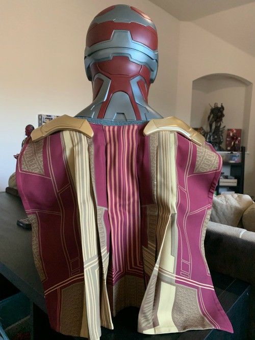Queen Studio - Vision Life Size Bust (Category: Figurines & Statues) located in Manila. Submitted by besh__ (Listing ID 1366655191, Image 3). Description: 1/1 Head bust Statue Blby Queen Studios Licensed Statue. No issue Complete accessories with Artbox I'm selling it for super below P.O price..