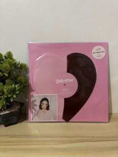 LIMITED EDITION/SEALED: LAUFEY- VALENTINE HEART SHAPED PINK AND CHOCOLATE LIMITED EDITION COLORED VINYL (NOT CD)