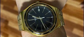 Swatch Gold Watch