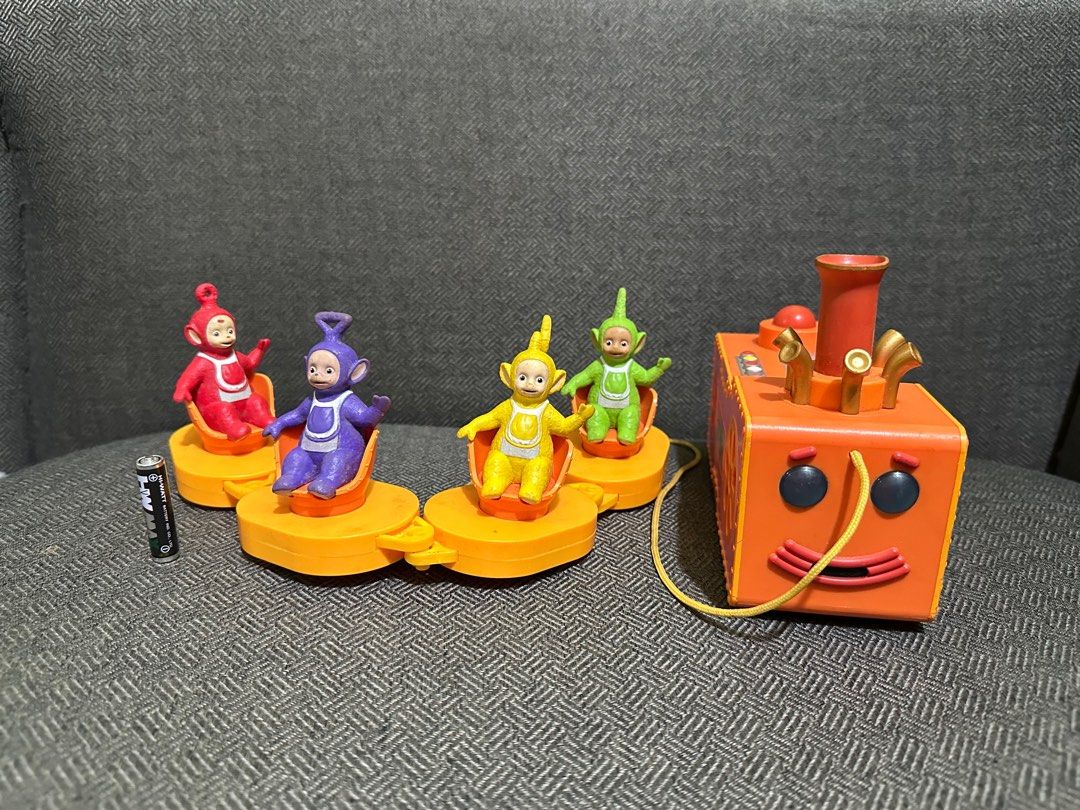Teletubbies Pull Along Custard Train (Category: Kids Toys) located in Manila. Submitted by eiya.love (Listing ID 1366619585, Image 2). Description: .