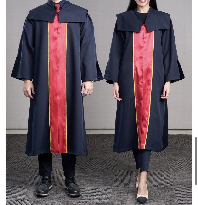 Temasek Polytechnic Grad Robe Temasek Polytechnic Graduation Gown (TP gown), Hobbies & Toys ...