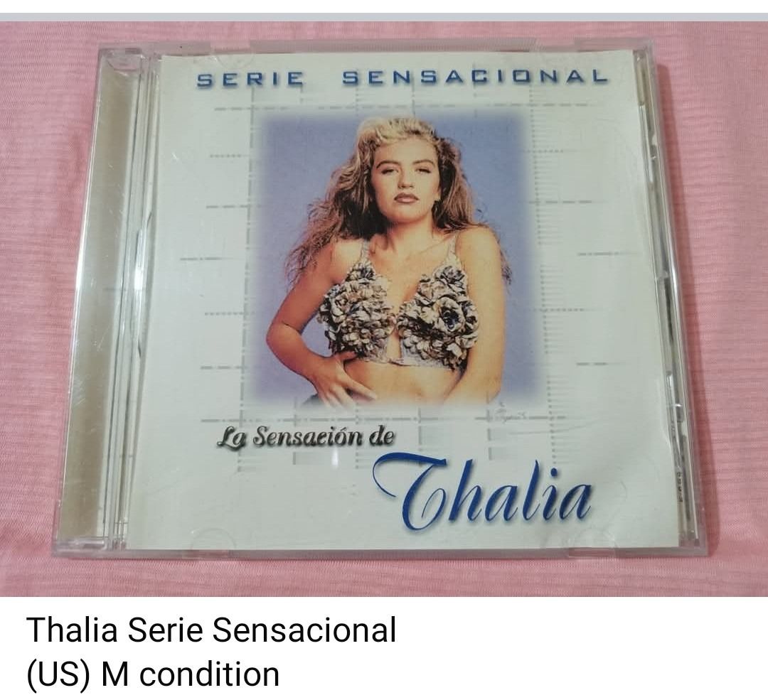 Thalia Serie Sensacional CD (unsealed) (Category: CDs & DVDs) located in Dangcagan. Submitted by cd_haven5 (Listing ID 1366563622, Image 1). Description: #Authentic #Legit #Original We only sell original items. All items posted are on hand. Please message me for availability of the item/s because the items are also posted on my other online stores. All items are imported unless stated PH. We also accept Pre-orders. #CD_Haven.