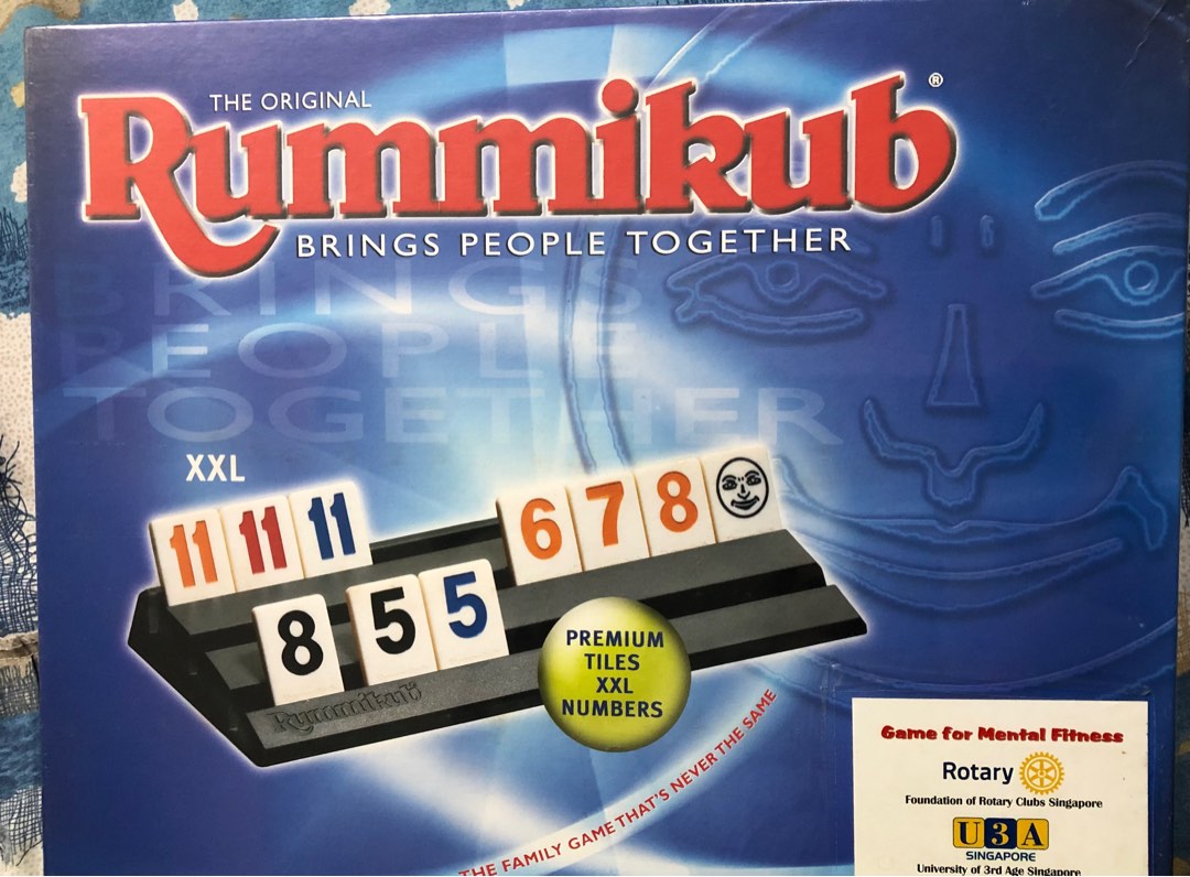 THE ORIGINAL RUMMIKUB BRINGS PEOPLE TOGETHER AGES 7 TO ADULT THE The Original Rummikub Brings P 1746112340 97d7ad93