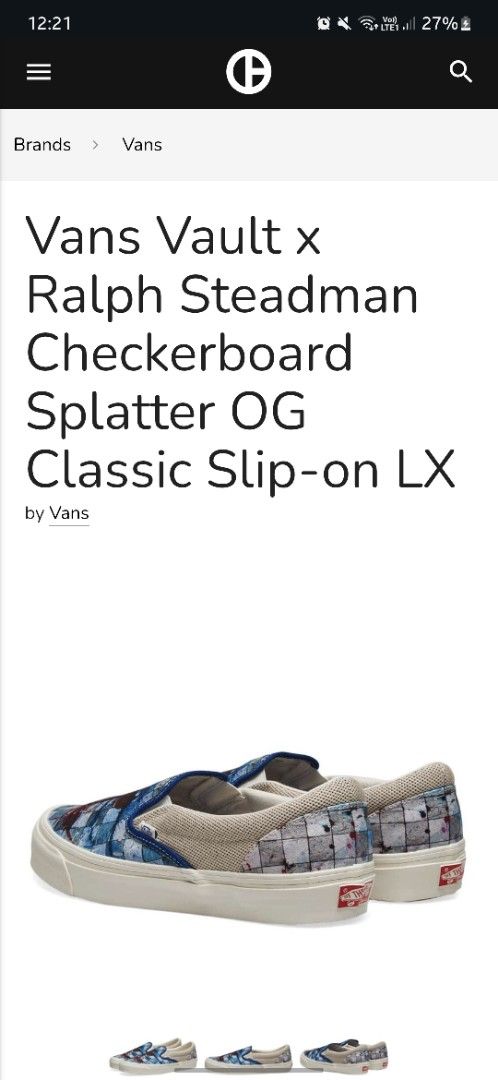Authentic Vans Vault Ralph Steadman Limited Edition Collection Slip-On (Category: Casual Shoes) located in Bacoor. Submitted by kollective. (Listing ID 1366695928, Image 3). Description: Limited Edition Vans Collaboration with designer and illustrator Ralph Steadman Size: 23.5 - 24 cm Unisex (for both men and women) Still Slightly Negotiable ❤️ Guaranteed Authentic ❤️ Bought from Tokyo Japan for ¥34,999.00 this April as a gift supposedly, but we 