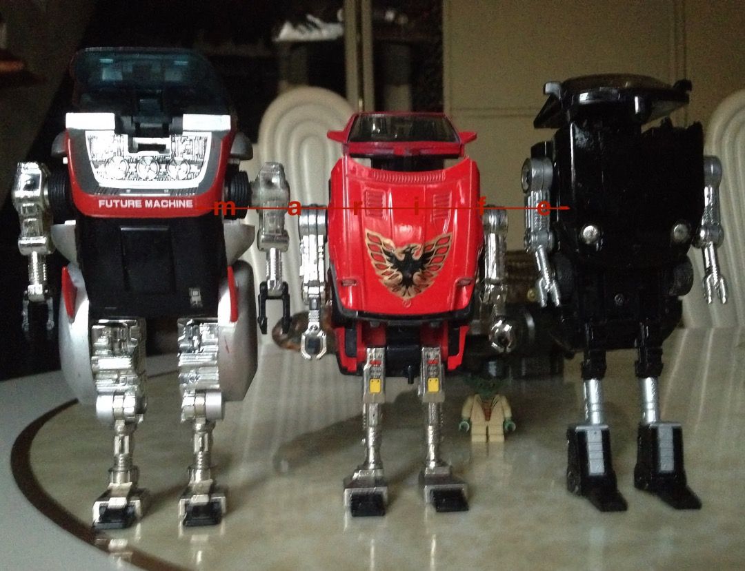 Vintage 1983 Go-Bots Porsche 928 S robot Tonka Bandai gobots diecast ...