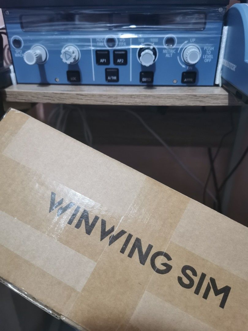 Winwing Sim Airbus FCU 1 (Category: Controllers) located in Angeles City. Submitted by algineyap03 (Listing ID 1366657345, Image 2). Description: For Sale Only !!! Brand New Tested Only RFS: Change of mind Winwing Airbus FCU 1 The WinWing FCU Unit 1 is a flight control unit (FCU) designed to enhance the flight simulation experience, particularly with flight simulators like Microsoft Flight Simulator 2020 (MSFS2020) and X-Plane 11, 12. It's a full