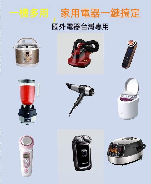 由 ez67326683182 (刊登 ID 1368341078，圖片 3) 提交，位於 高雄市 (Kaohsiung) 的 中國大陸電器在台灣使用300W純銅變壓器國外電器台灣用環形變壓器變壓器轉換美日電器220V電壓轉110V電壓 (類別：商務用科技產品)，說明：。