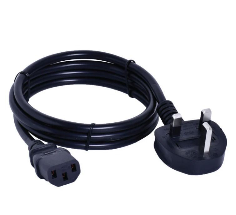AC Power Cord , AC Power Cable, Electric Cable 3 Pin plug, Computers ...