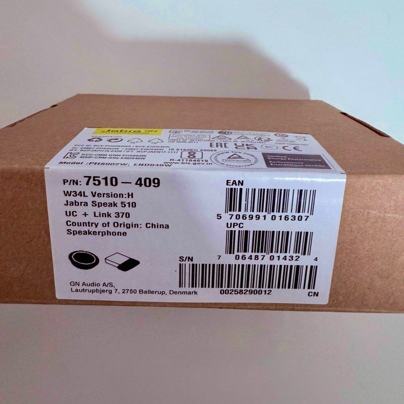 Brand new Jabra Speak 510 with Bluetooth dongle (Category: Soundbars, Speakers & Amplifiers) located in Singapore. Submitted by coolcat8 (Listing ID 1368278603, Image 1). Description: Brand new Jabra Speak 510 with Bluetooth dongle.
