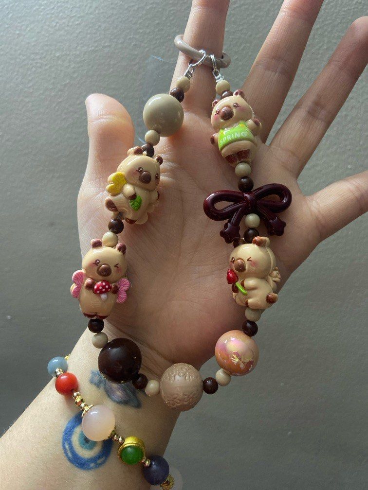 Capybara Bag Charm / Phone Charm / Keychain (Category: Other Mobile & Gadget Accessories) located in Quezon City. Submitted by soberanozar (Listing ID 1368366380, Image 3). Description: This bag charm can be used as Phone charm too :) or keychain of you are sassy enough 🌻🌻🌻🌻🌻🌻 .