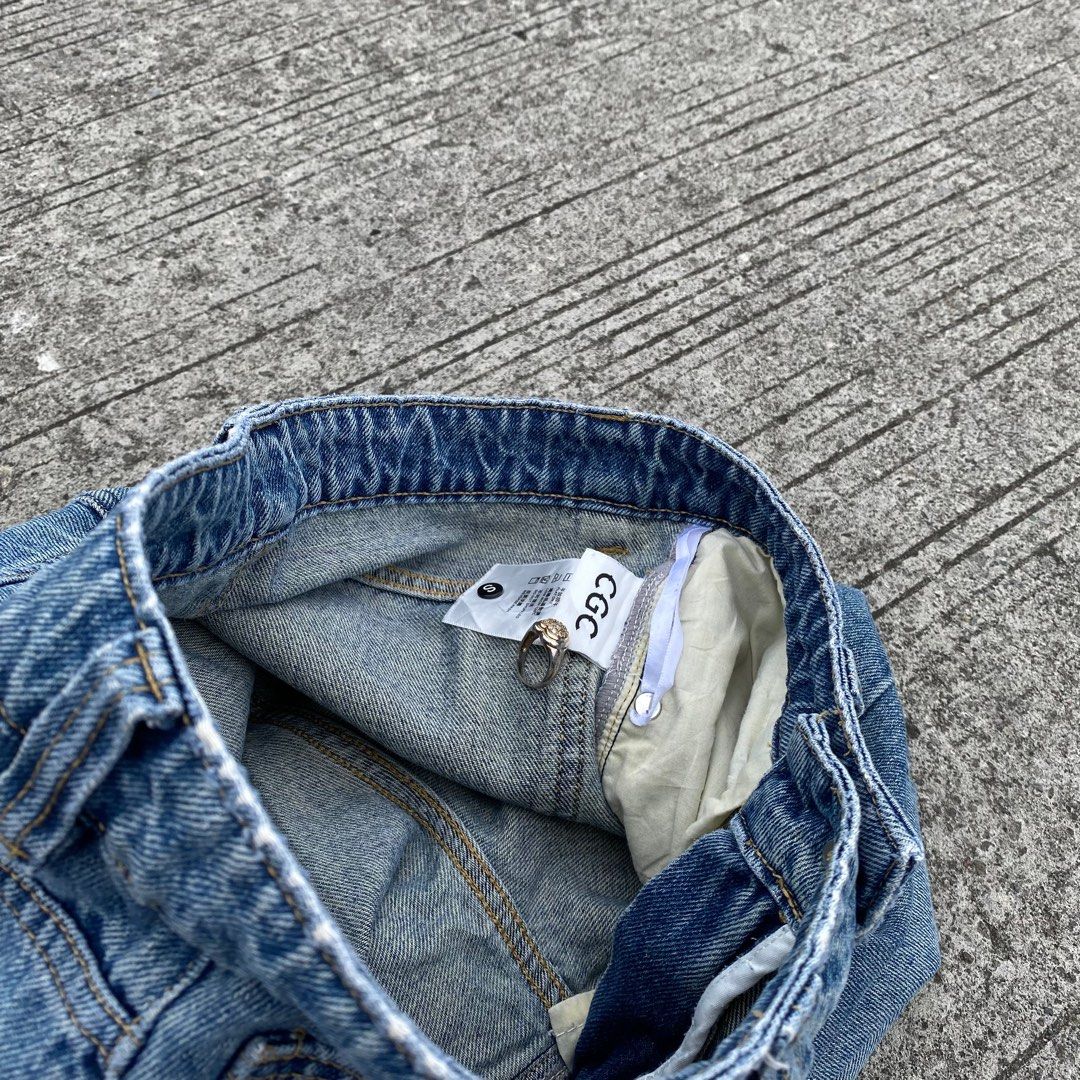 CGC Light Blue Baggy Pants (Category: Jeans) located in Cavite. Submitted by huevodly (Listing ID 1368281057, Image 3). Description: CGC Light Blue Baggy Pants 30-31” waist 40.5” length 13” thigh 12” hem - 1,100 Great Condition Hard and Heavy Must Have! Might keep it if not sold.