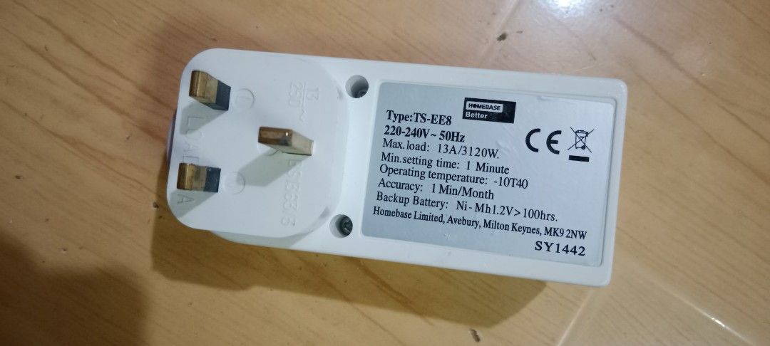 Digital 7 Day Electronic Timer for sale (Category: Electrical, Adaptors & Sockets) located in Bulacan. Submitted by Shoppe.Ups (Listing ID 1368376058, Image 2). Description: what you see is what you get meetups: guiguinto plaridel bulacan - J&T *(Payment First) - LBC COP/COD *(payment first for shipping fee only) -toktok / lalamove *mop: via gcash pm for interested.