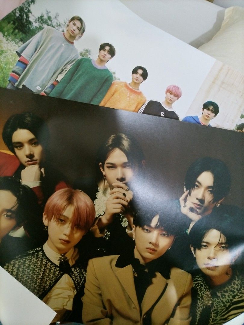 Enhypen official posters (Dimension:Dillema) (Category: K-Wave Merchandise) located in Antipolo. Submitted by ellhss (Listing ID 1368261020, Image 3). Description: Enhypen official posters ^_^ -130 each -negotiable if sure buyer -no creases or anything since i never displayed it -comes with the poster tube MOD: SDD JNT MOP: Gcash Bank transfer.