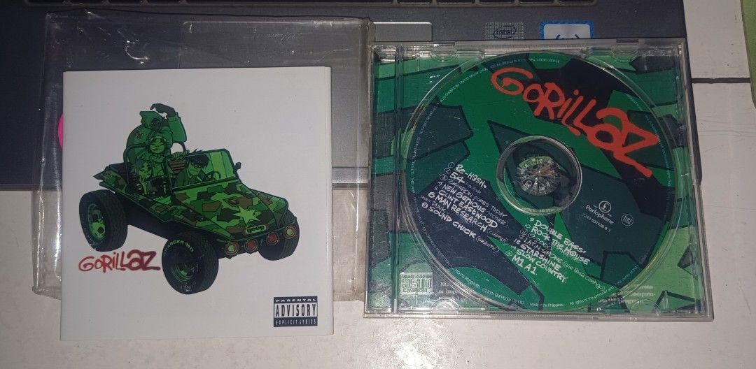 RARE! Gorillaz self titled CD (Category: CDs & DVDs) located in Calamba. Submitted by ariavictoria16 (Listing ID 1368347369, Image 1). Description: ❗ PLEASE READ BEFORE INQUIRING/OFFERING ❗ 📝Prices are based on rarity, then condition. Please consider this when comparing. 💎✨ 📦 I pack items securely, but I’m not responsible for courier damages. Photos of condition will be sent before/after packing. 📦Ships from Calamba, Laguna🚚 📀 Items unteste