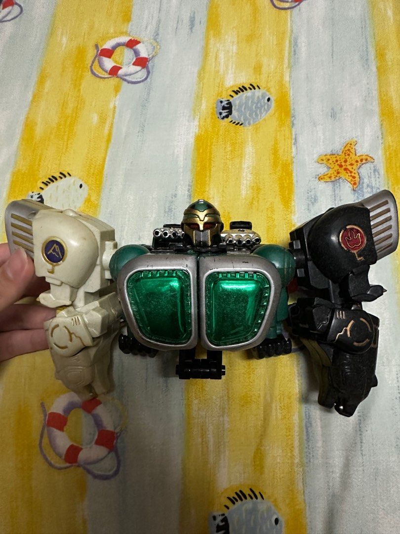 [FREE SHIPPING] RARE Power Rangers Wild Force DX Gao Gorilla Wildzord ...