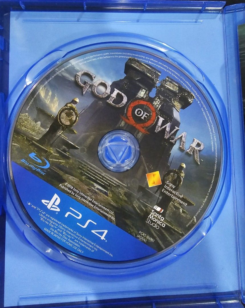 God of War PS4 Game Disc Original (Category: PlayStation) located in Cainta. Submitted by gamerparadise0 (Listing ID 1368328497, Image 3). Description: Original Game Disc PS4 God of War.