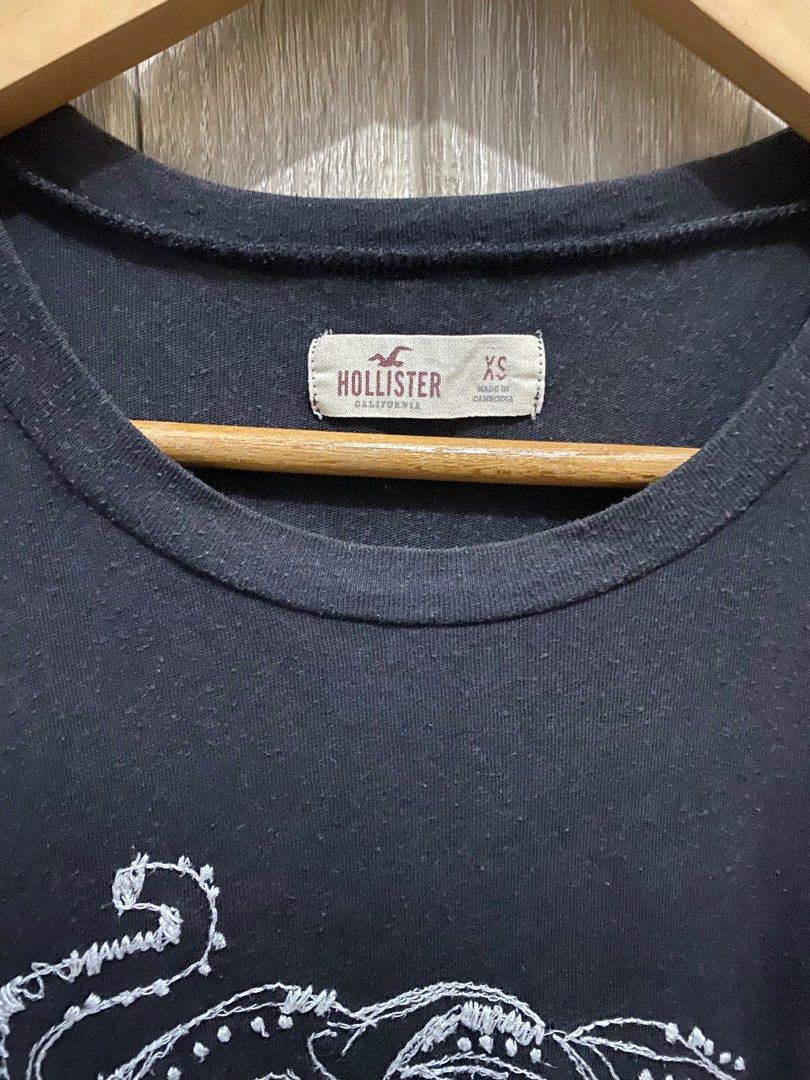 Hollister Black sleeveless (Category: Sleeveless) located in San Jose del Monte. Submitted by miro27 (Listing ID 1368357081, Image 2). Description: Pre loved Heavily used Bawal sa maarte .