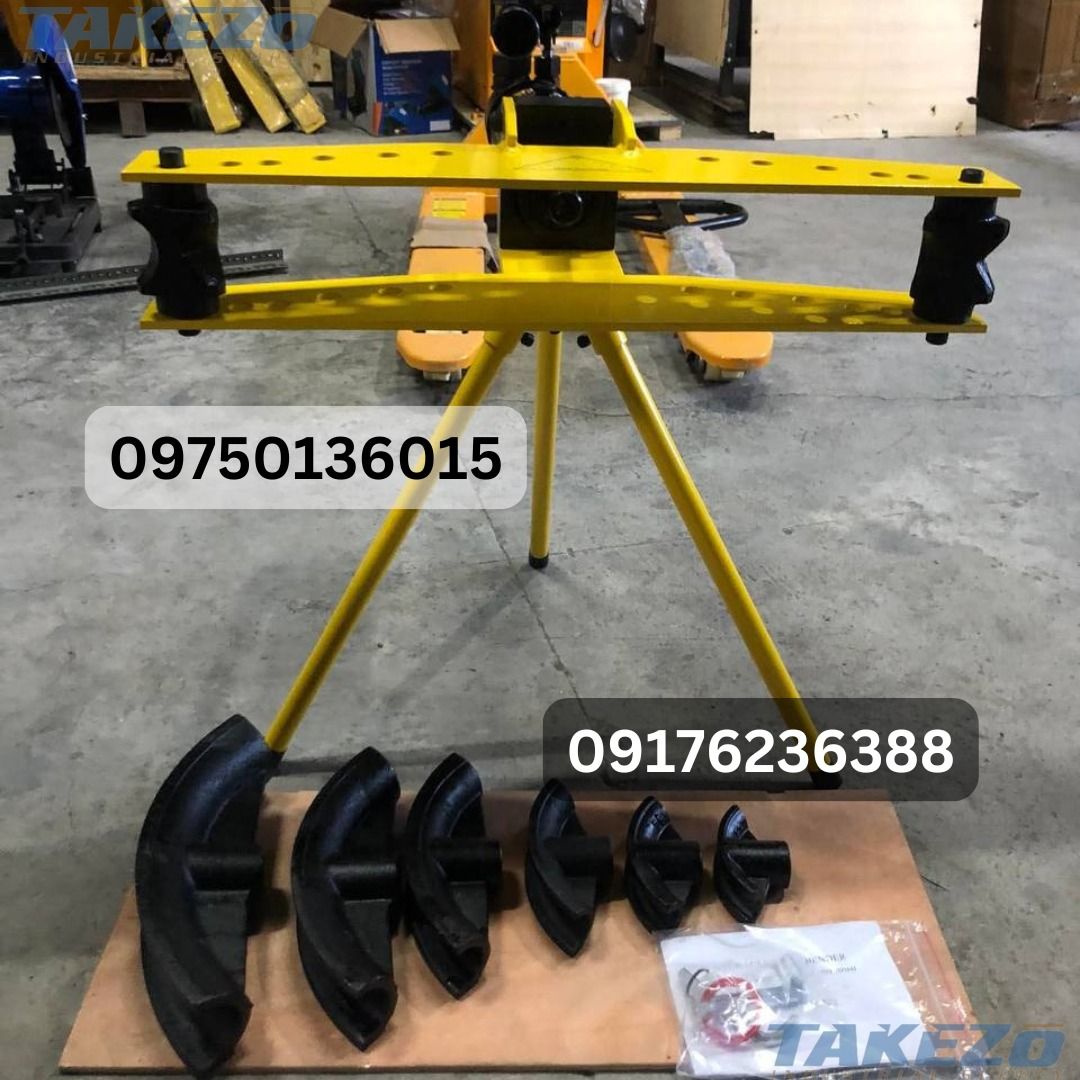 Hydraulic Pipe Bender (Category: Construction Tools & Equipment) located in Manila. Submitted by cxmgirlie (Listing ID 1368298093, Image 1). Description: Item Name: Hydraulic Pipe Bender Specs: 1/2 to 4” Model: TST-HPB4J Brand: Titan 𝐊𝐢𝐧𝐝𝐥𝐲 𝐂𝐚𝐥𝐥/𝐌𝐞𝐬𝐬𝐚𝐠𝐞 𝐮𝐬 𝐟𝐨𝐫 𝐲𝐨𝐮𝐫 𝐪𝐮𝐞𝐬𝐭𝐢𝐨𝐧𝐬 𝐚𝐧𝐝 𝐨𝐭𝐡𝐞𝐫 𝐢𝐧𝐪𝐮𝐢𝐫𝐢𝐞𝐬. 𝐀𝐋𝐋 𝐏𝐑𝐈𝐂𝐄𝐒 𝐀𝐑𝐄 𝐒𝐔𝐁𝐉𝐄𝐂𝐓 𝐓𝐎 𝐂𝐇𝐀𝐍𝐆𝐄 𝐖𝐈𝐓𝐇𝐎𝐔𝐓 𝐏𝐑𝐈𝐎𝐑 𝐍𝐎𝐓𝐈𝐂𝐄. A