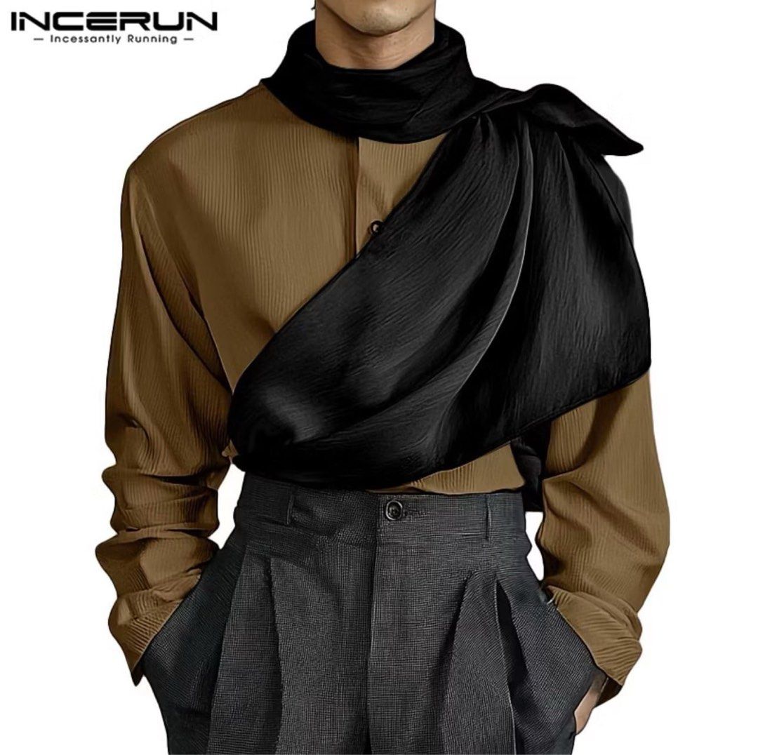 Incerun Flowy Shirt (Category: Formal Shirts) located in Makati City. Submitted by balaig (Listing ID 1368229772, Image 1). Description: .