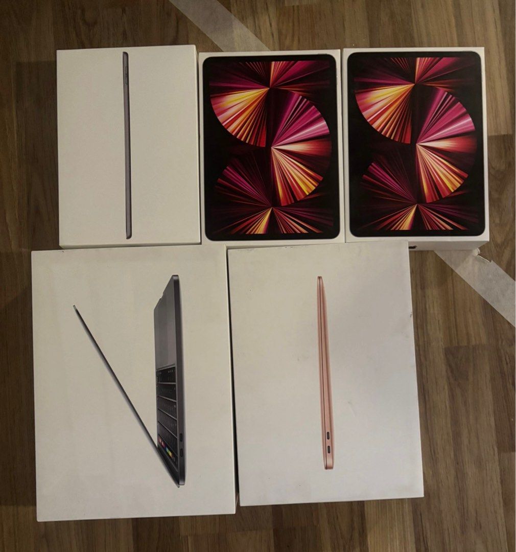 iPad EMPTY boxes (Category: Storage Boxes & Baskets) located in Singapore. Submitted by calmocean62 (Listing ID 1368331501, Image 1). Description: EMPTY BOXES What u see is what u get Each for $5 get all for $15 Self collect only Or pay postage .