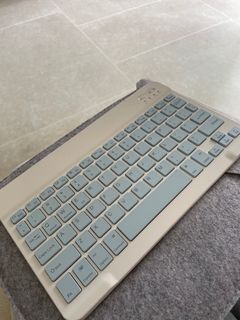 iPad/iPhone/Teclado inalámbrico Bluetooth ultradelgado