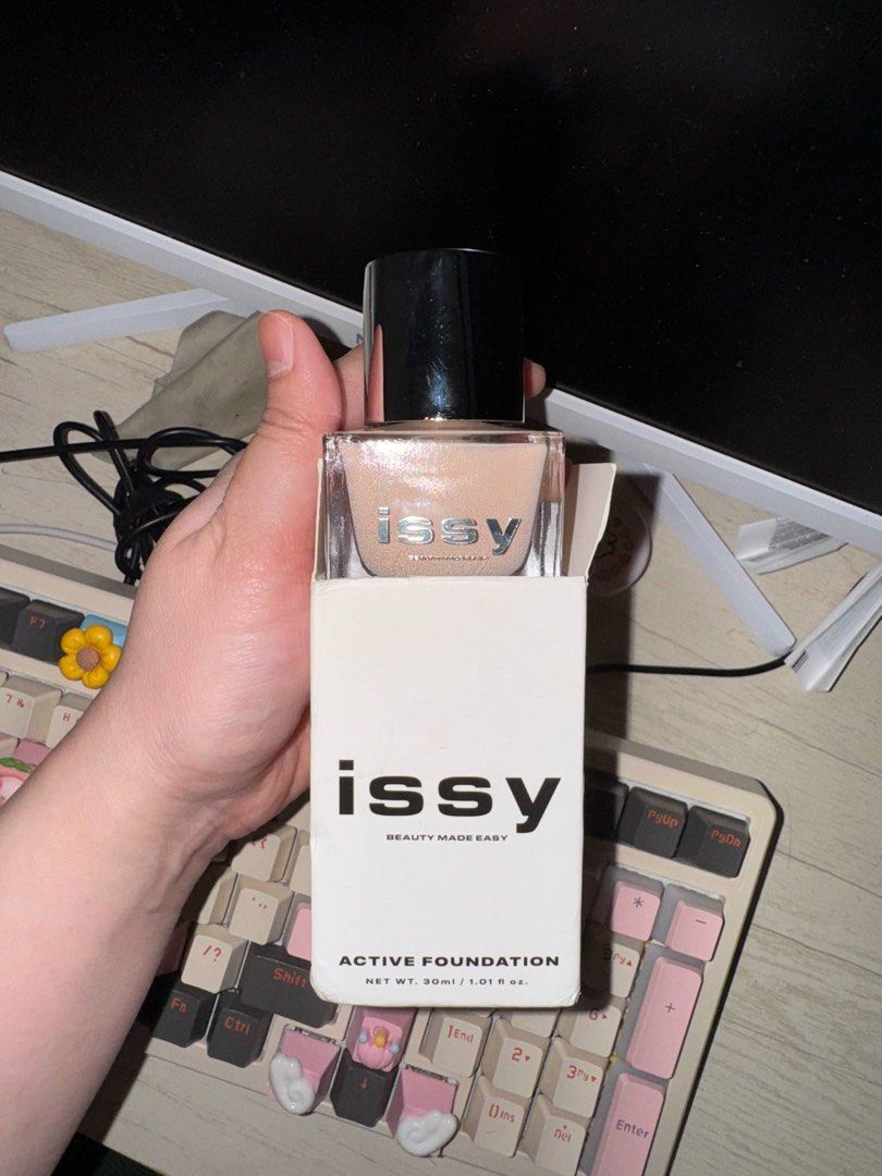 Issy active foundation (Category: Makeup) located in Manila. Submitted by rizmnl (Listing ID 1368247164, Image 1). Description: Shade: NF1 Used once Expiration: 8/2026.